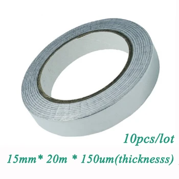 

10pcs/lot 15mm*20m*0.15mm EMI Shielding Shield Tape Aluminum Foil tape High Temp Resistant adhesive tape