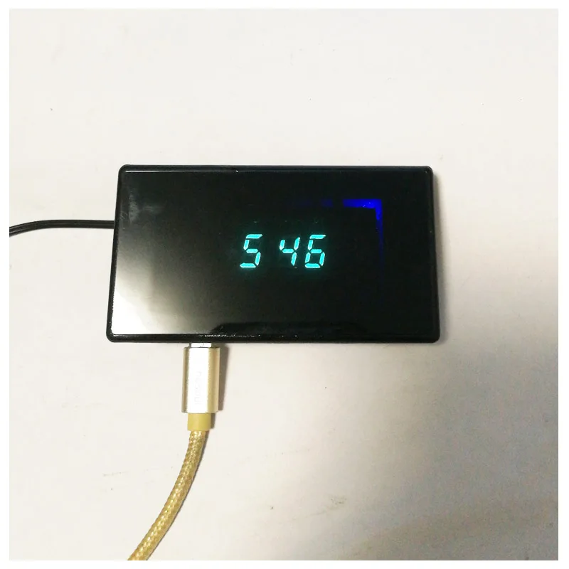 DIY цифровой VFD часы вольтметр автомобиля USB Температура обнаружения переключатель музыкальный спектр вакуумный люминесцентный дисплей