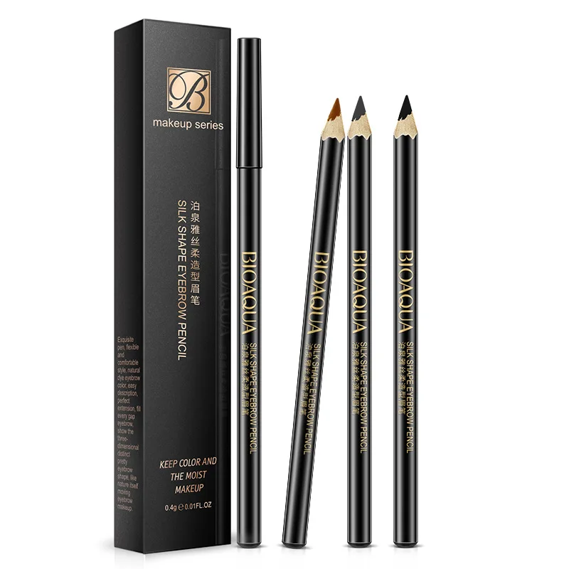 Special Offer of  BIOAQUA Professional Eyebrow Pen Longlasting Natural Black Brown Makeup Pencil Beauty Smooth Waterp