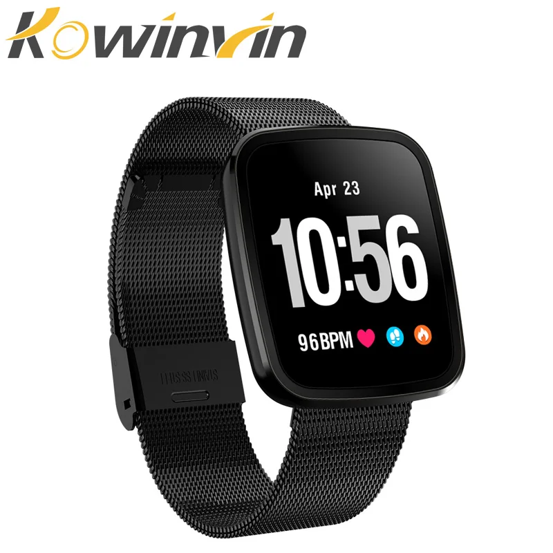 

V6 Heart Rate Monitor Fitness tracker Blood Oxygen Pressure Smart Band High-definition Screen Weather Forecast Wristband