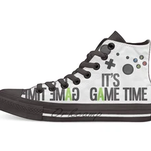 Новинка; Повседневная парусиновая обувь; обувь на заказ; Прямая