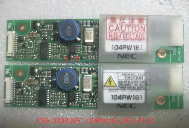 

104pw161-c 104pw161-b pcu-p113 CXA-0308 104PW161 LCD inverter