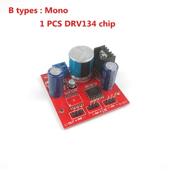 

Single DC 5v-24v DRV134 unbalanced Turn balance amplifier board