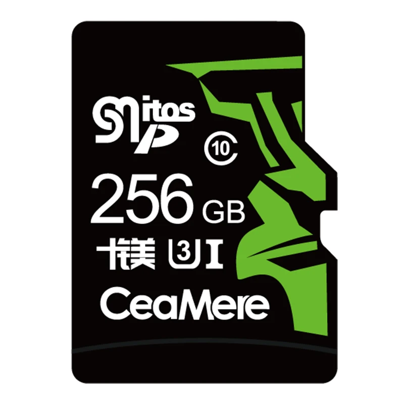 CeaMere MICRO SD256GB 128GB 64GB U3 UHS 3 Micro sd card Class10 UHS 1 flash card 3