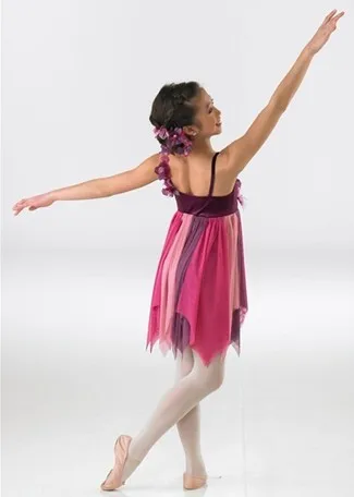 Justaucorps танцевальный купальник для танцев одежда платье юбки Бальные танцы юбка балетные платья для девочек профессиональные костюмы
