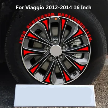 

Colorful Carbin Fibre 16Inch Rims /Wheels Decorated Sticker For Fiat Viaggio 2012-2014 Z2CA774