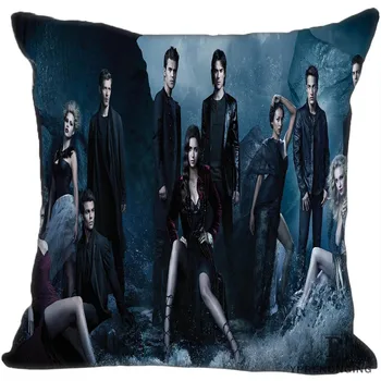 

Custom Decorative Pillowcase Vampire Diaries Square Zippered Pillow Cover Best Gift (One Side)180516-61