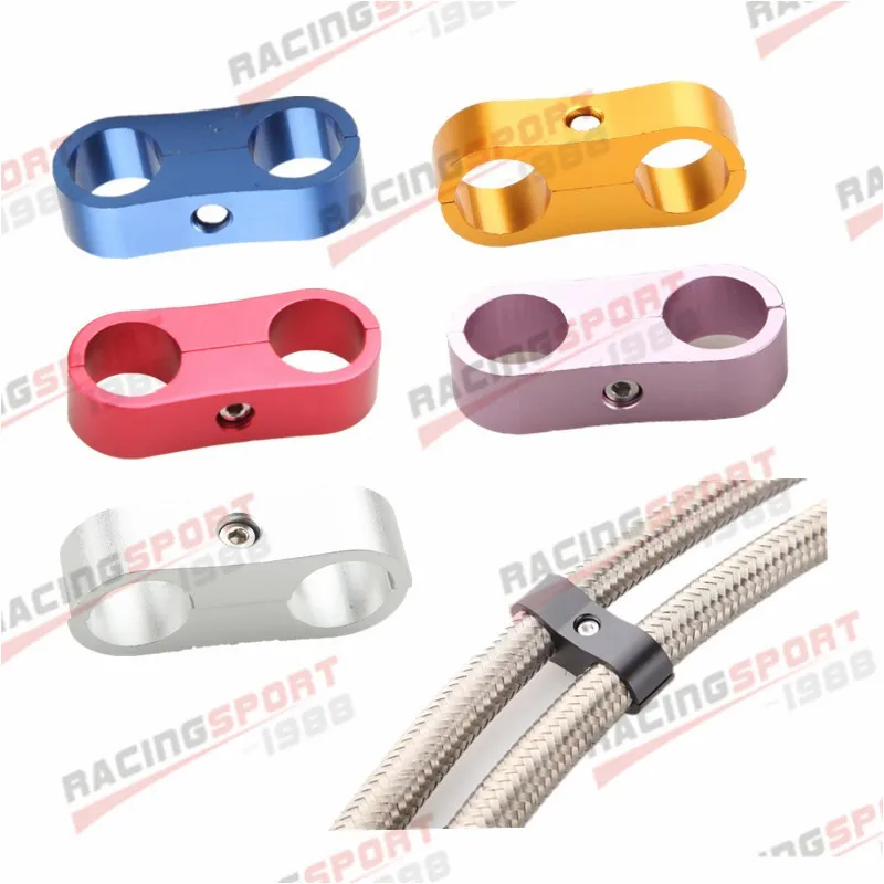 

8AN AN8 AN-8 16mm Billet Fuel Hose Hose Separator Fittings Adapter