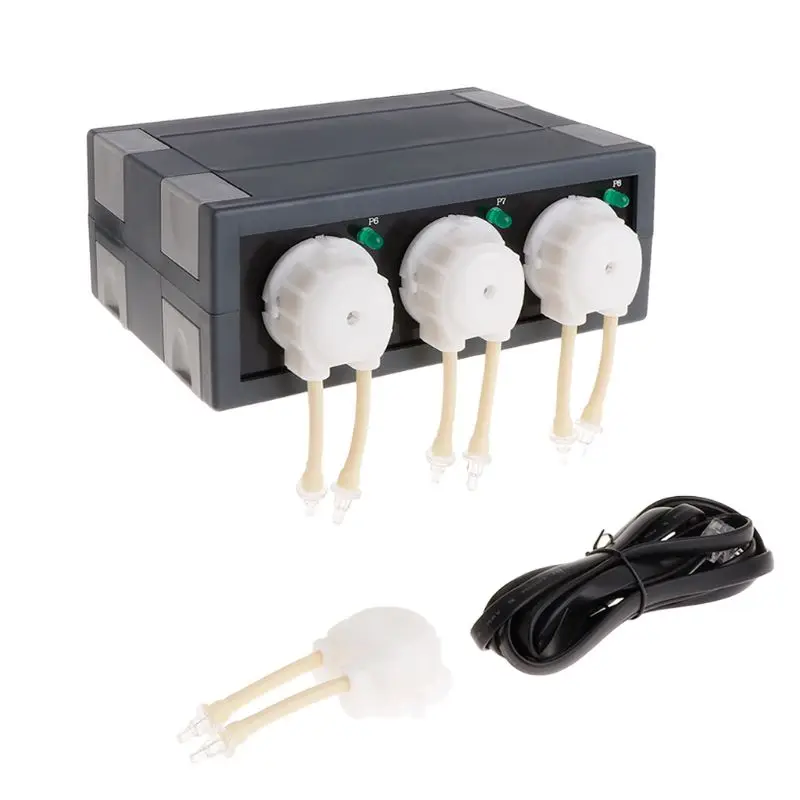 

Auto Dosing Pump Coral Feeding Reef Feeder Aquarium Peristaltic Marine Fish Tank DP Series Multiple Channels Dispenser Device