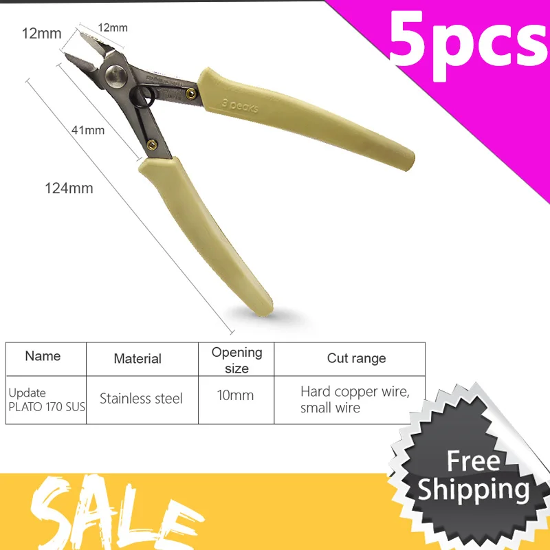 

Practical Electrical Wire Cable Cutters Cutting Side Snips Flush Pliers Hand Tools cutting pliers nippers Hand Tools