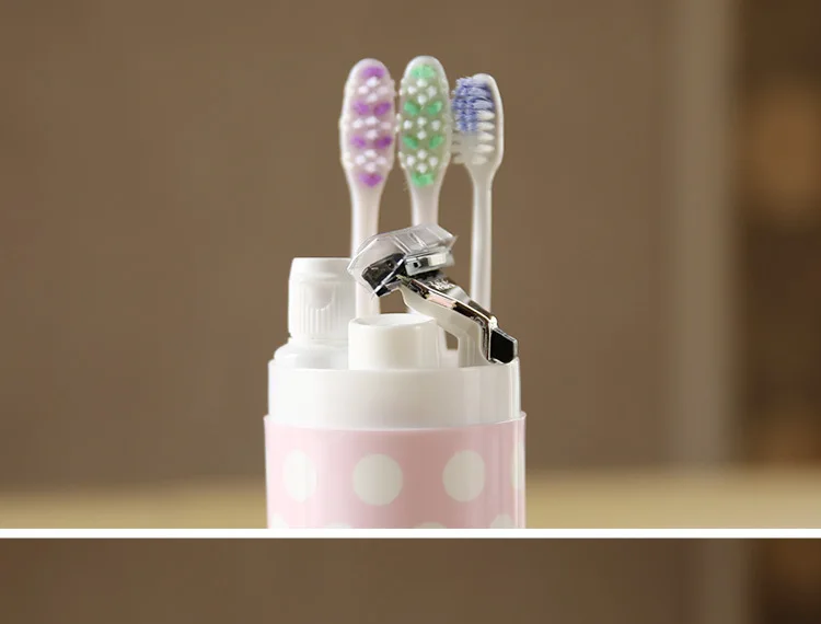CTREE 1 шт. чашка для зубной щетки для ванной портативный милый держатель для зубной пасты и для зубной щетки пластиковая крышка для путешествий на открытом воздухе Личная Чистка C181