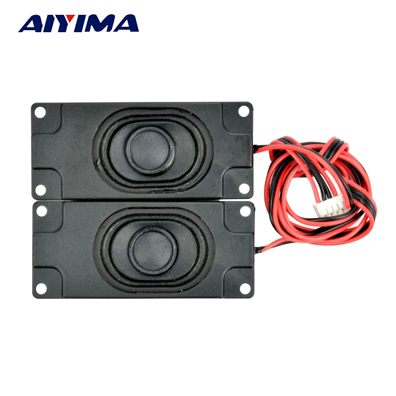 AIYIMA 2 шт. аудио портативный динамик s 3070 коробка 8 Ом 5 Вт DIY Mini TV компьютерные