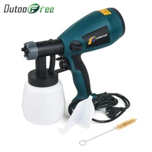 220 В 500 Вт Электрический распылитель HVLP Краскораспылитель для окрашивания с регулируемым контролем потока и кабелем 3 м