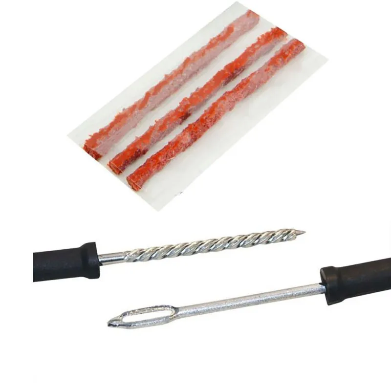 1set Professional Car Tire Repair Kit Car Bike Auto Tubeless Tire Plug Repair Tool Kit Tool