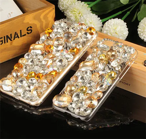 Xingduo 3D Роскошные побрякушки Кристалл Rhinestone Алмазы Жесткий Чехол для Apple iPhone 7 плюс