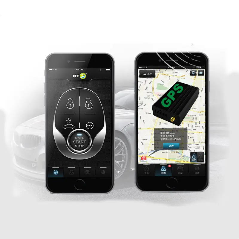 ENKLOV GPS Tracker Car GSM / GPS Locator Mobile APP Vibration SOS Alarm Monitoring Waterproof GPS Tracker For Car Motorcycles