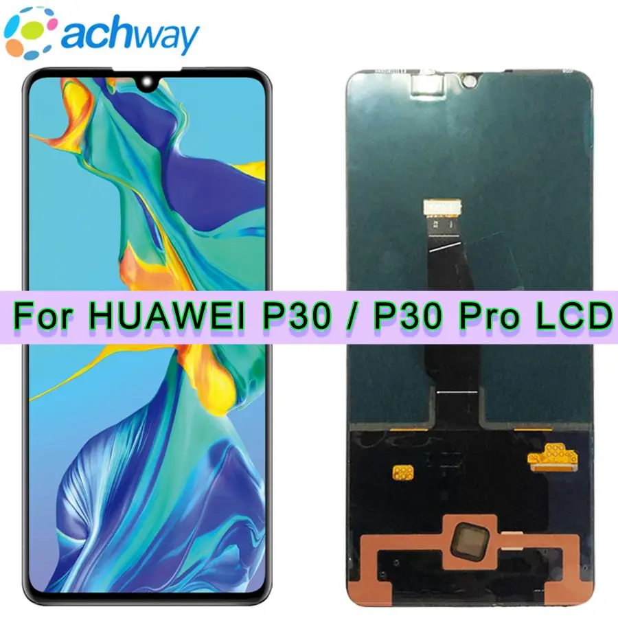 P30 LCD Huawei P30 Pro Display Touch Screen Digitizer ELE L09 L29 LCD