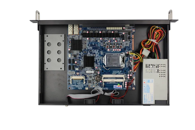 HCiPC B206-2 HCL-SB85-6L2FSPB, Barebone, LGA1150 B85 82574L 6LAN 1U система брандмауэра, 6LAN материнская плата, 1U 6LAN сетевой маршрутизатор