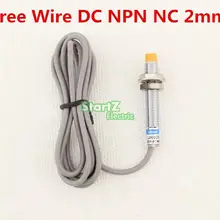 5 шт. три провода DC NPN NC M8 2 мм расстояние измерения Индуктивный бесконтактный выключатель датчика LJ8A3-2-Z/AX