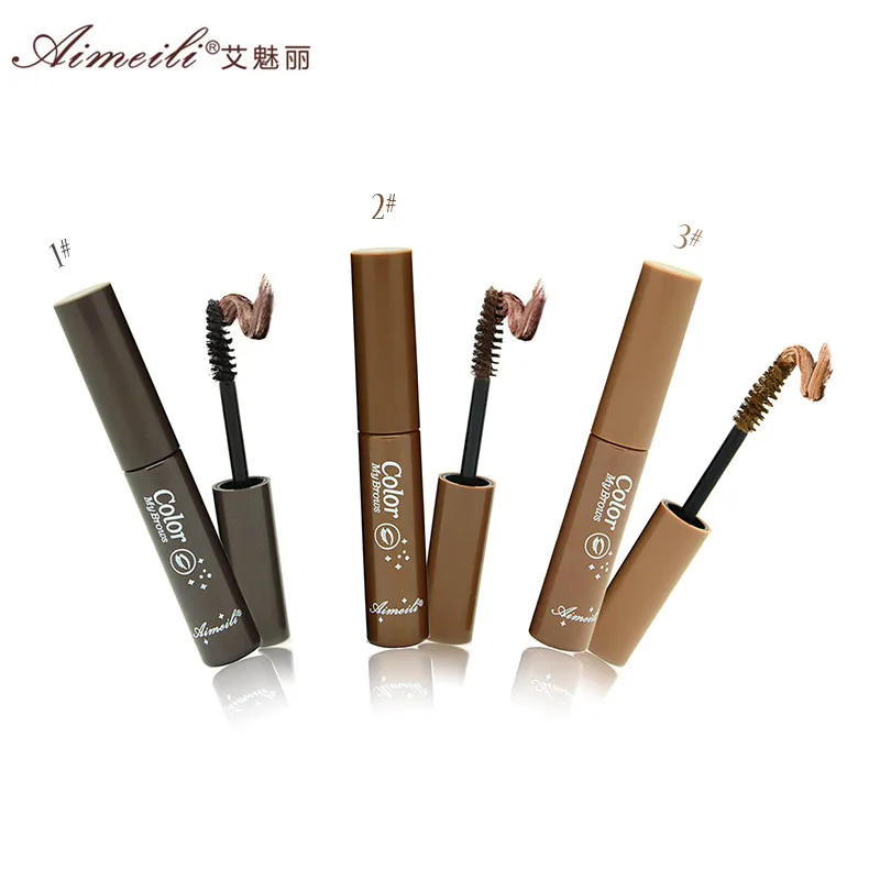 Aimeili Brand 6 In 1 Eyebrow Gel Mascara Cream Eye Brow Tattoo Makeup