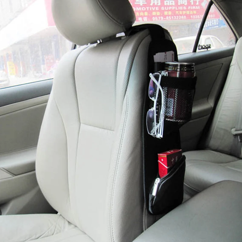 

New Arrival Multifunctional Car Seat Pockets Phone Storage Car Storage Bag Debris Bags Car Net Bag Storage Net