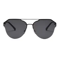 Высокое качество солнцезащитные очки-авиаторы Для женщин Брендовая Дизайнерская обувь пилот солнцезащитных очков Цвет без полей