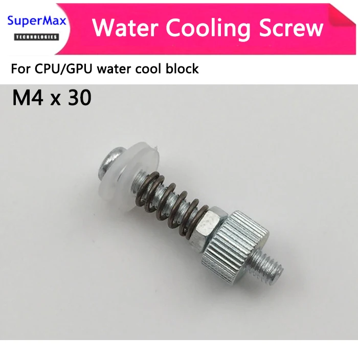 10pcs M4x 30mm water cooling Screw liquid cooling Screw For CPU GPU