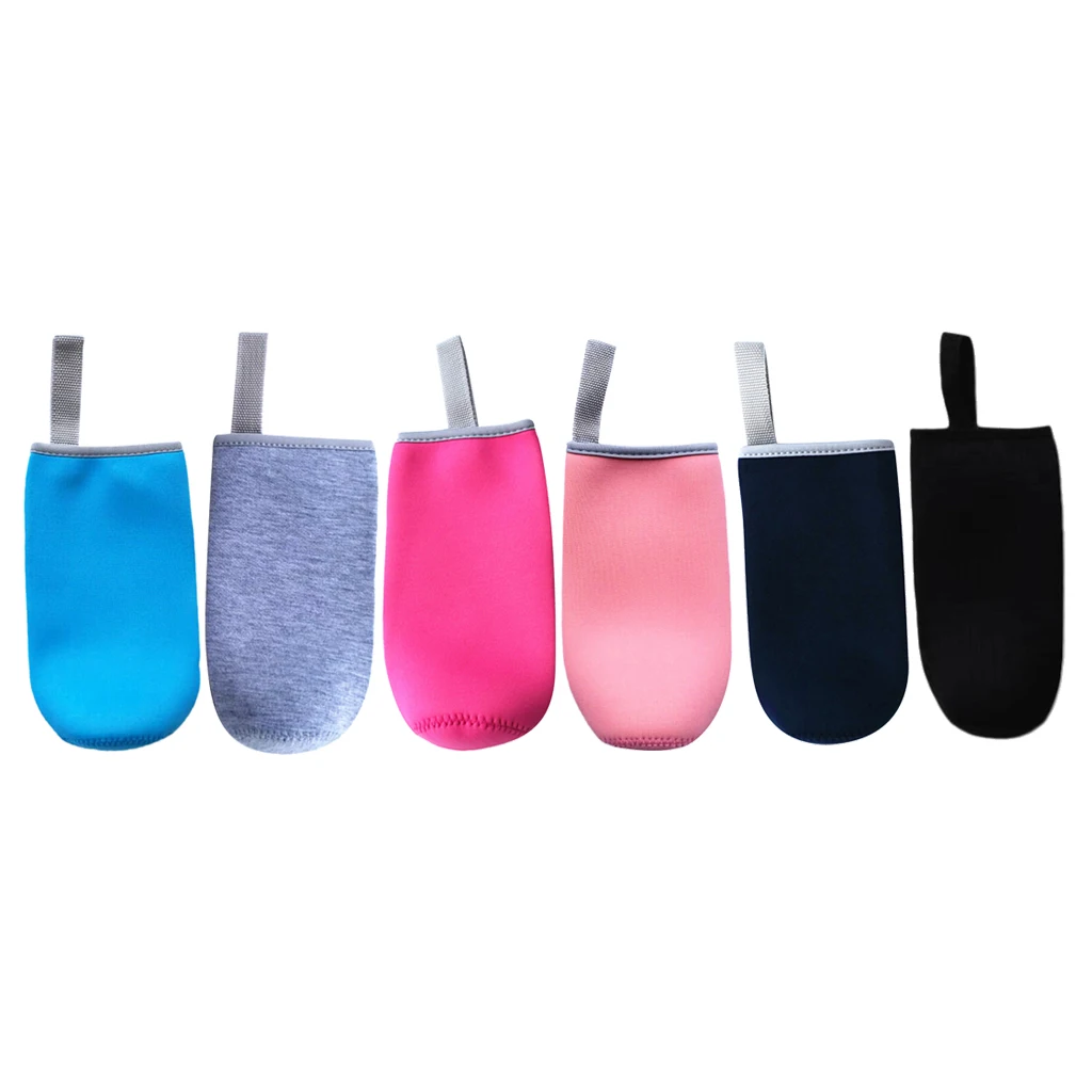6pcs 550ml Water Bottle Holder Cover Insulated Sleeve Carry Bag Kettle Pouch for Outdoor Sports Travel Cycling Camping Hiking