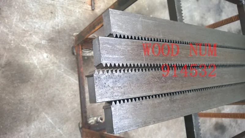 Мод 4 CNC стойки шестерни стали правые зубы 30x30 мм длина в 1000 cnc машина стойки|rack