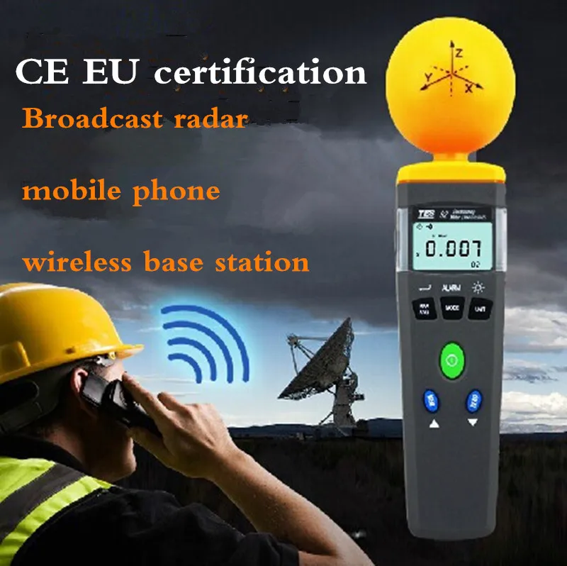 TES 92 Portable Radiation Detectors Digital ElectroSmog