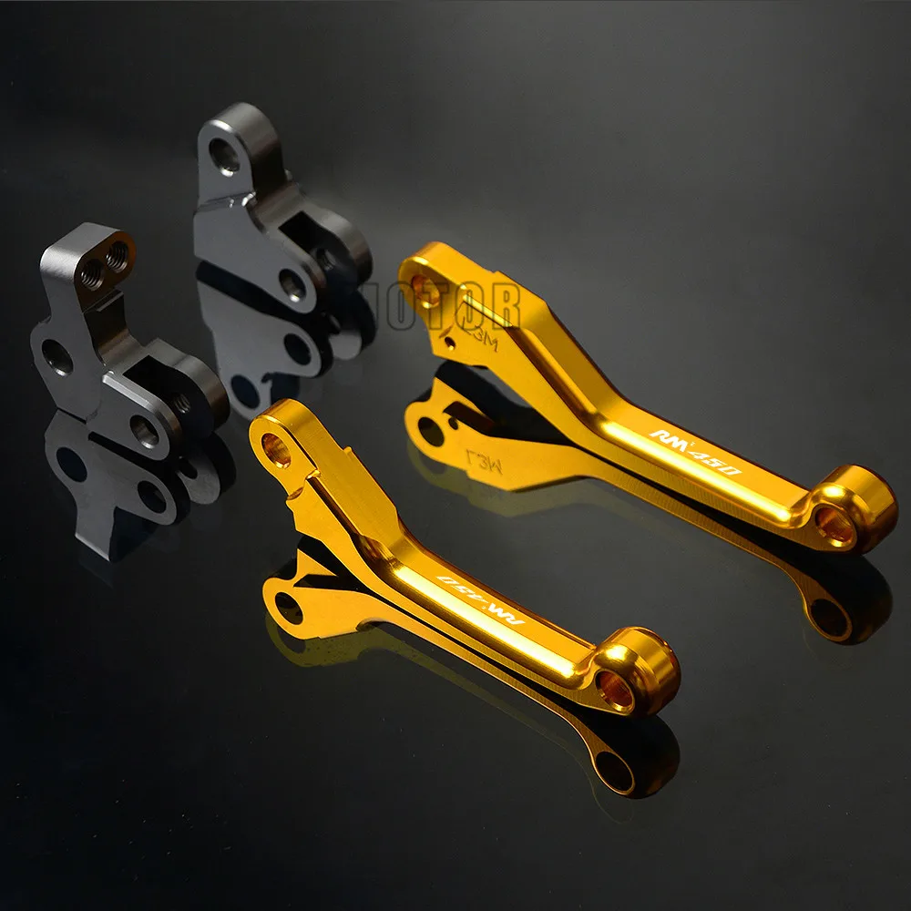 Для Suzuki RMZ450 RMZ 450 2005 2018 2015 2016 2017 CNC мотоцикл DirtBike Dirt Pit Bike Motocross Pivot тормоза сцепления