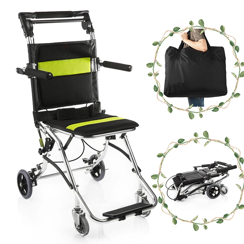 

2000 6.3kg handicapped wheelchairs for elderly folding portable wheelchairs for the disabled light aluminium disable wheelchair