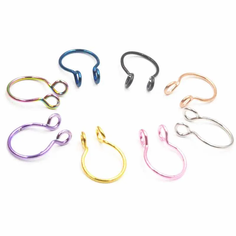 Stainless-Steel-Hypoallergenic-Faux-Piercing-Nez-6-Colors-Faux-Septum-Ring-Hoop-Fake-Nose-Ring-Fake (6)