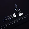 Lotus Fun Real 925 Sterling Silver Natural Crystal Gems Fine Jewelry Ethnic Cloud Long Tassel Drop Earrings for Women Brincos ► Photo 3/6