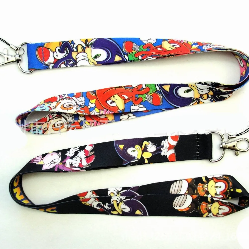 sonic the hedgehog lanyard