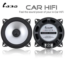 2pcs LaBo 4 Inch 60W 2 Way Car Coaxial Hifi Speaker Vehicle Door Auto Audio Music Stereo Full Range Frequency Loudspeaker 2pcs 4 6 inch 2 way 150w car coaxial speaker automobile auto hifi audio full range frequency loud speaker high pitch loudspeaker