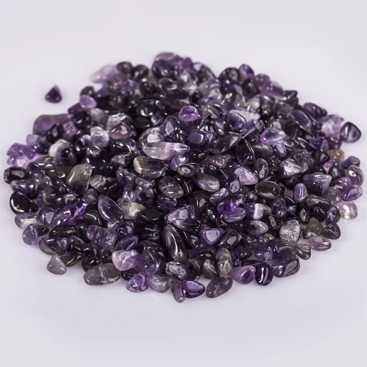 Buy 100 Natural purple colour Crystal beads from 3mm