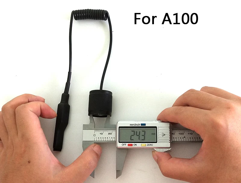 Пульт дистанционного управления Давление переключатель для A100 V5 C8 фонарь светодиодный светильник светодиодный тактический вспышки светильник фонарь для охоты - Испускаемый цвет: For A100