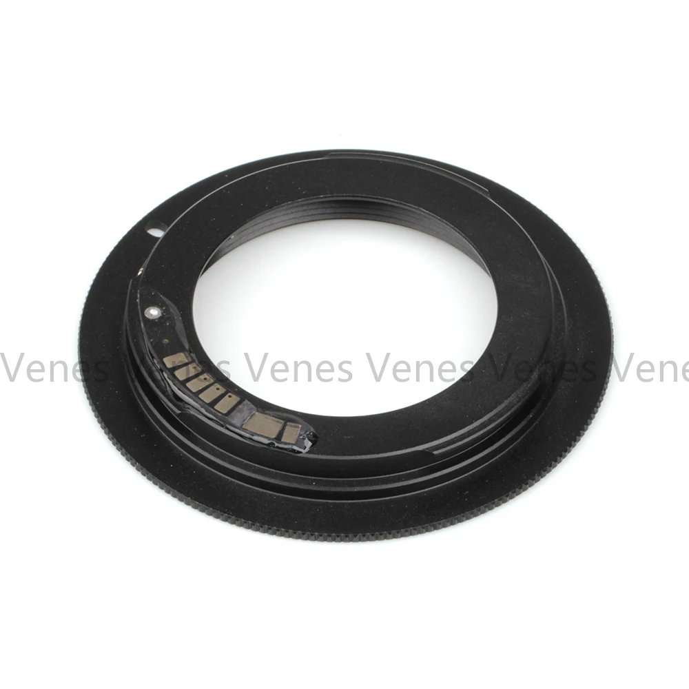 Venes 10pcs/lot Lens Mount Adapter for EMF AF Confirmation Chip, Lens Adapter Ring for M42 Lens to EOS Camera