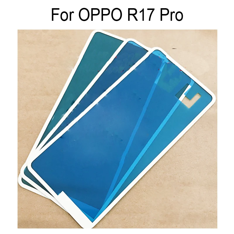 5 шт. запасные части для OPPO R17 Pro Задняя стеклянная крышка клейкая наклейка