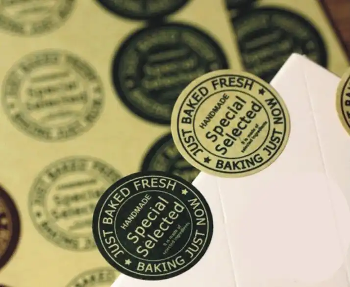 480x retro diy kraft handmade soap labels sticker sealing paste lipstick tube decoration stickers handmade soap labels