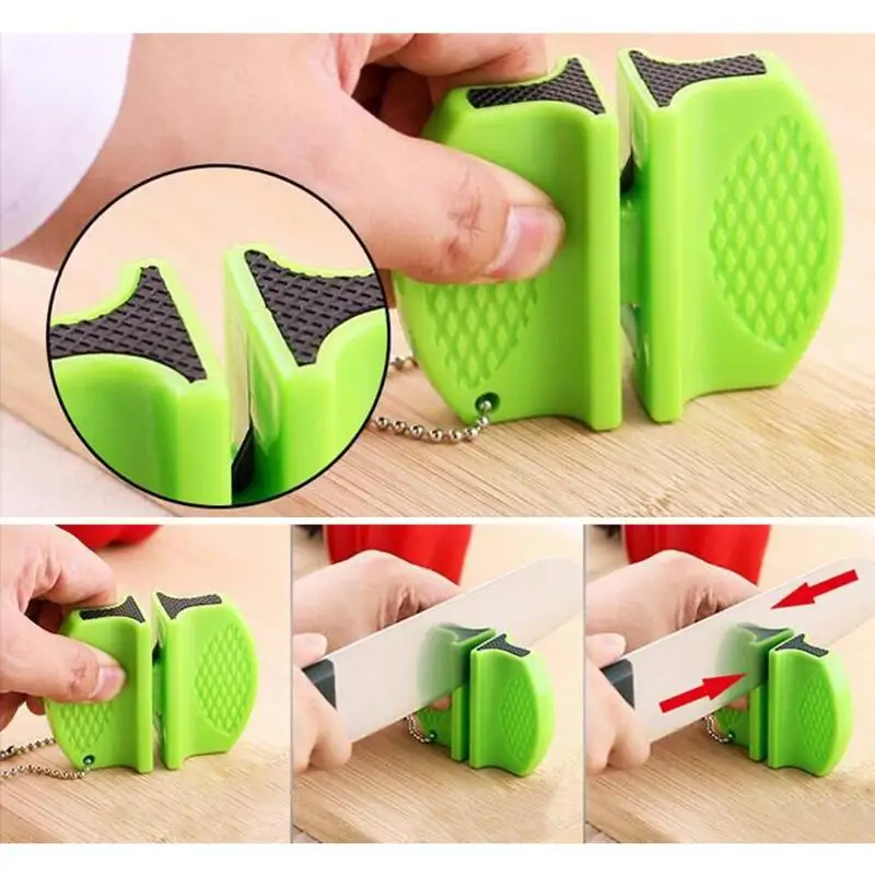 Мини Быстрая точилка для кухонных ножей Многофункциональный точильный ...