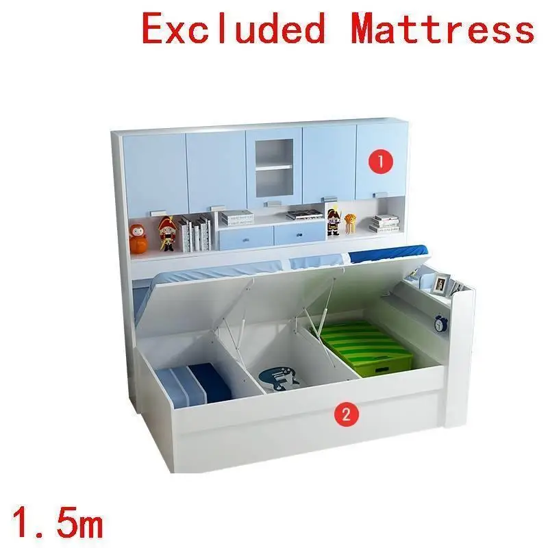 Version L Mobilya Bois Кама литера Madera детский Letto Hochbett Yatak горит Enfant деревянный De Dormitorio дерево Muebles ребенка мебельной кровати - Цвет: Version L