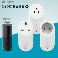 

UK EU US Multi Plug Type APP Remote Control Smart Socket for Google Home Alexa Surge Protector Power Switch WIFI Smart Socket