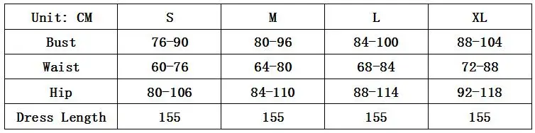 1202 size chart