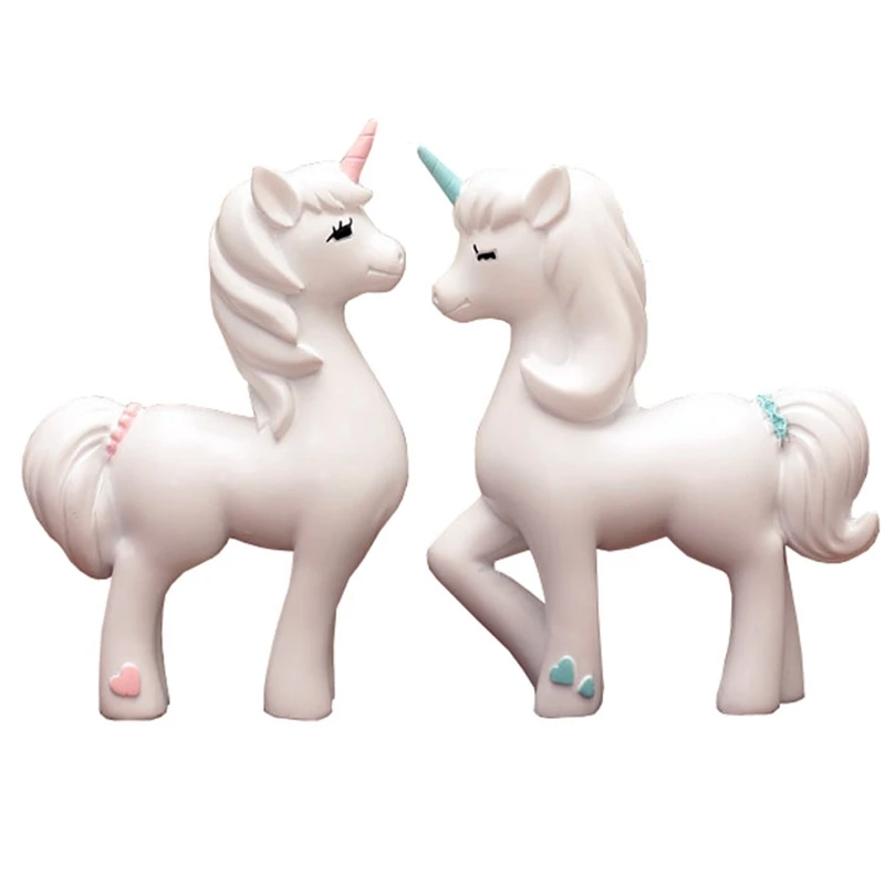 Europe Style Unicorn Figurine Creative Office Furnishings Gift Home