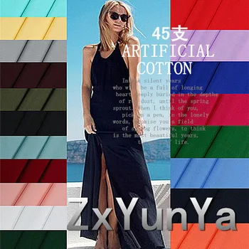 

Wide 160cm High Quality Artificial Cotton Rayon Fanbric for Cloth Han Incense Dress Clothes