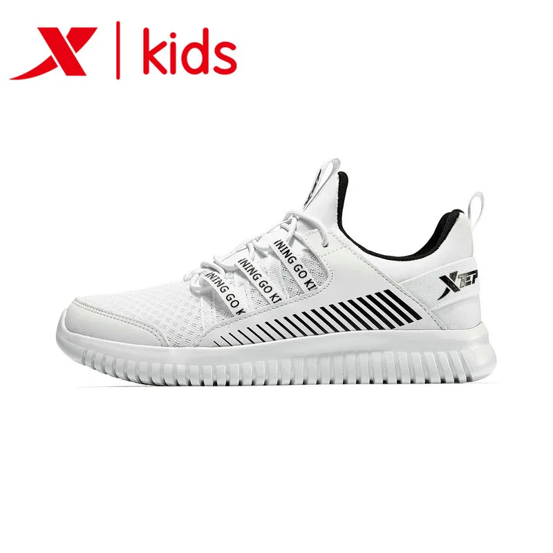 

Xtep Girl Running Shoes Kids Sports Sneakers New Trendy Spring One-piece Children Sneakers Mesh Running Shoes 681114119189