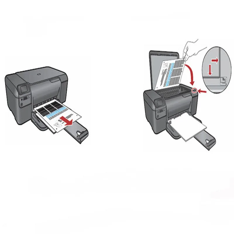 Чернильный струйный принтер hisaint для HP DeskJet 3550/3650/3320/3450/3520/3325/3420 совместимый с 27 C8727A