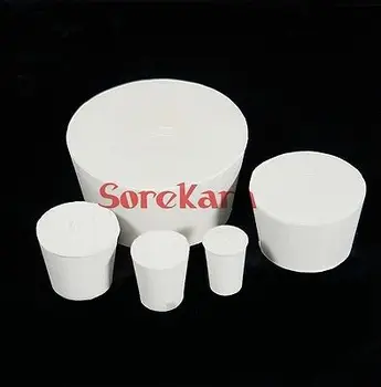 

93/120mm Rubber Stopper For Laboratory Test Tube Solid Bungs Airlock